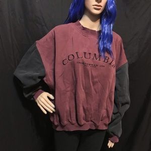 Oversized Columbia Sweater